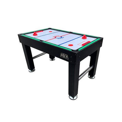 KICK Pentacle 55" 5-in-1 Multi Game Table – Foosball, Billiards/Pool, Push Hockey, Shuffleboard & Bowling - color: Black
