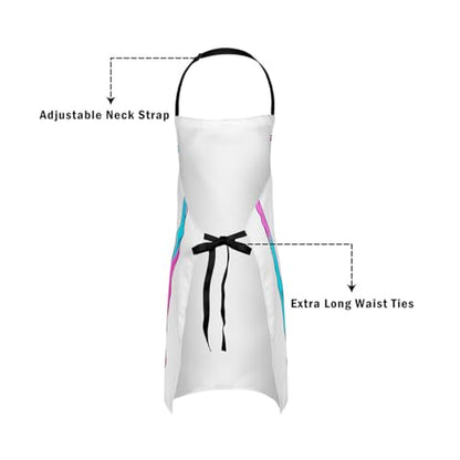 Manfei Baseball Kids Kitchen Apron - color: Blue