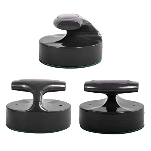 Air Hockey Pushers and Air Hockey Pucks,2PCS Striker with 4PCS Plastic Pucks and 2PCS Striker Holders