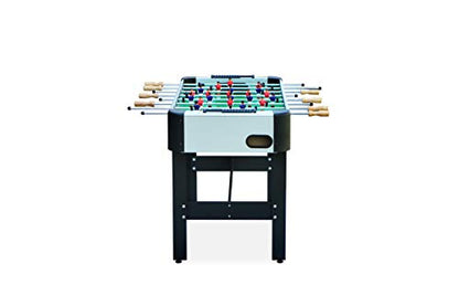 KICK Conquest 48" Foosball Table – Compact Indoor Game Table - color: Gray