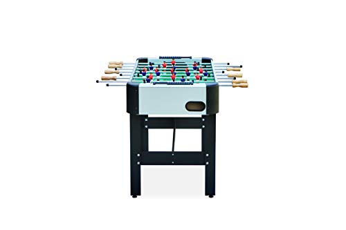 KICK Conquest 48" Foosball Table – Compact Indoor Game Table - color: Gray