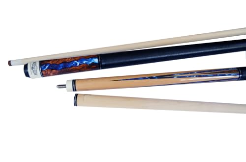 Combo Deal ! Champion Constellation Pool cue and Nemesis Jump and Break cue, Pro Taper,2X2 Cue Case, Two Champion Gloves - size: Jump break cue 19oz, Playing cue 19oz, style: Model 6