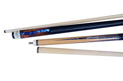 Combo Deal ! Champion Constellation Pool cue and Nemesis Jump and Break cue, Pro Taper,2X2 Cue Case, Two Champion Gloves - size: Jump break cue 19oz, Playing cue 19oz, style: Model 6