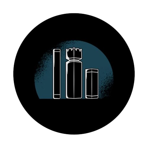 Kubb Pieces Lawn Game Player Swedish Chess Gamer Athlete PopSockets Adhesive PopGrip - style: Adhesive PopGrip