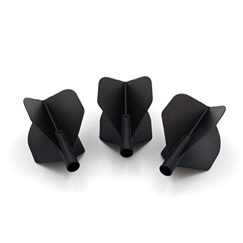 CUESOUL TERO AK4 Dart Flight Standard Shape/Shield Shape/Diamond Shape - color: Standard Shape-All Black