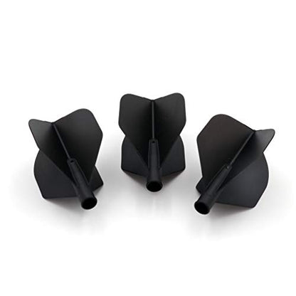 CUESOUL TERO AK4 Dart Flight Standard Shape/Shield Shape/Diamond Shape - color: Standard Shape-All Black