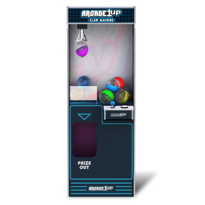 Arcade1Up Full-Size Claw Machine - Light-Up Marquee, Customizable - Perfect for Stuffed Animals, Plushies, Toys - Ultimate Arcade Game Room & Party Entertainment