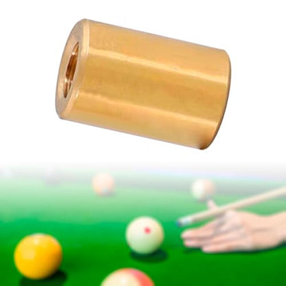 Pool Snooker Cue Ferrule Brass Ferrules Suit Screw Threaded Brass Cue Ferrules - size: 13mm
