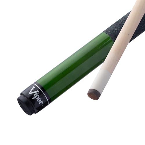 Viper Elite 58" 2-Piece Billiard/Pool Cue - color: Evergreen, size: 18-Ounce