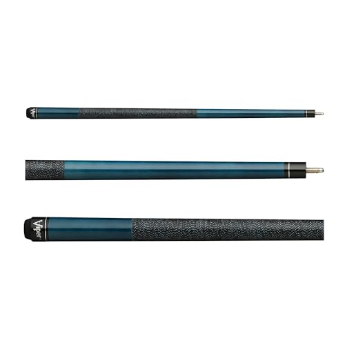 Viper Elite 58" 2-Piece Billiard/Pool Cue - color: Azure Blue, size: 19-Ounce