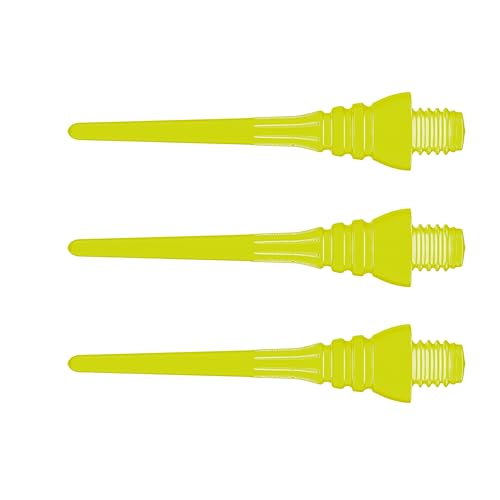 Winmau Darts Triton Soft Tip Points - Points for Electronic Dart Board - Available in White, Black, Red, Orange, Yellow & Blue - color: Yellow