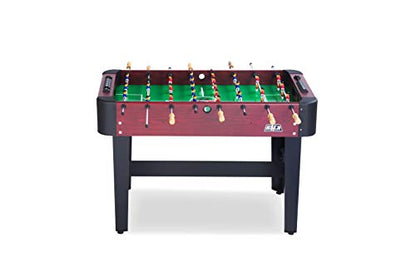 KICK Conquest 48" Foosball Table – Compact Indoor Game Table - color: Brown
