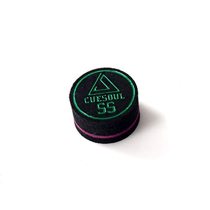 CUESOUL Cue Tips-Pool Cue Tip/Snooker Cue Tip/Glue on Tip - color: Pool cue tip-Mix hardness