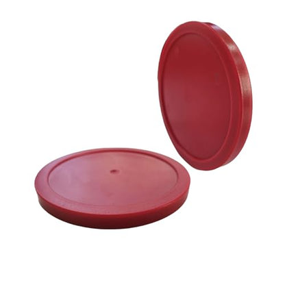 3.25-Inch (82mm) Heavy-Duty Air Hockey Pucks - Set of 2/5 - Durable 7mm Thick Pucks for Standard & Commercial Air Hockey Tables - Smooth & Fast Gameplay