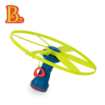 B. toys – Skyrocopter – Sports & Outdoors – Light-Up Disco Flyers – Flying Disc with Lights & Launcher for Kids 5 Years +