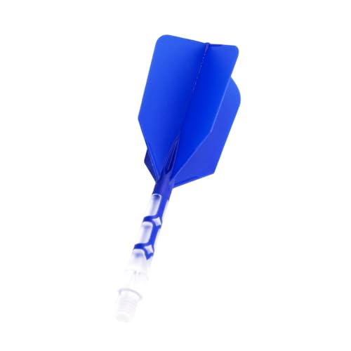 CUESOUL ROST T19 Integrated Dart Shaft and Flight Slim Shape M Size 28mm - color: Dark Blue