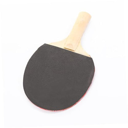 Kisangel Table Tennis Racket and Net Set for Training Outdoor Use Wooden Metal Plastic Materials Space-Saving Sports Pong Paddle Kit for Personal Practice and Family Interaction