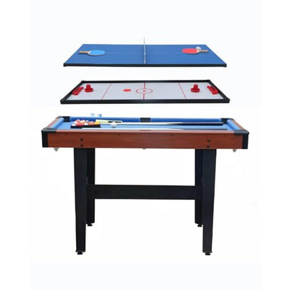 48" Combo Game Table Set - Billiards/Pool, Glide Hockey and Table Tennis