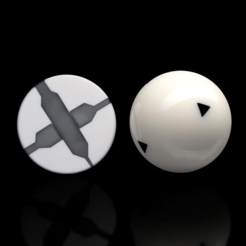 Predator Arcos II Pool Balls Set - Professional Phenolic Resin Billiard Balls - Set of 15 Made in Belgium Balls Including a Black Triangles Cue Ball