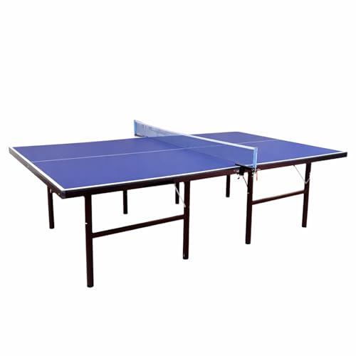 Outdoor Table Tennis Table, Commercial Grade Ping Pong Table, Heavy Duty Steel Frame, Weatherproof Full Size Table Tennis Table for Schools, Parks and Sports Centers - color: L