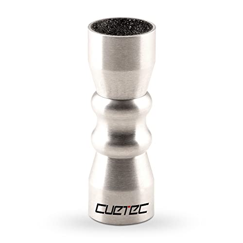 Cuetec Billiard/Pool Cue Accessory: Bowtie 3-in-1 Billiard Cue Tip Tool - color: Silver - New Version