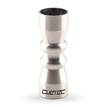 Cuetec Billiard/Pool Cue Accessory: Bowtie 3-in-1 Billiard Cue Tip Tool - color: Silver - New Version