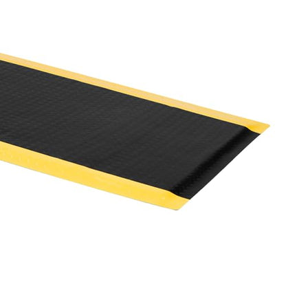 2 x 6 FT Anti Fatigue Mats Industrial 15/16 Inch Thick Soft Sponge Ergonomic Mat Durable Heavy Duty Diamond Plate for Standing Non Slip Industrial Grade Floor Mat for Leg & Back Pain - size: 71.7"L x 23.6"W x 0.9"Th