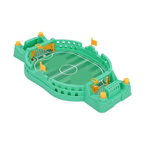 Success Soccer Game Board, Parent Child Interactive Foosball Tabletop, Mini Football Game for Kids Ages 3+ Years Old, Portable Travel Toy for Family Bonding - color: Green