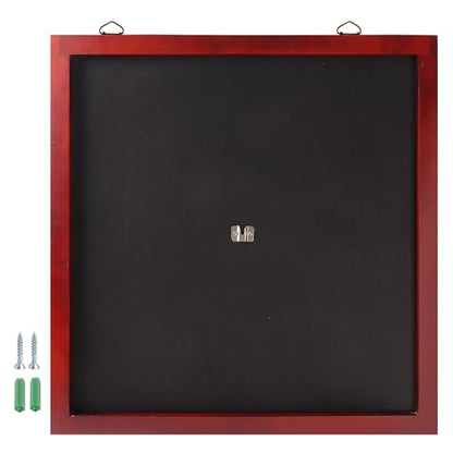 GSE Games & Sports Expert Dart Backboard with Wood Frame and Felt. Wall Protector for Dart Board Surround - color: Mahogany