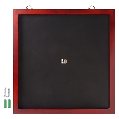GSE Games & Sports Expert Dart Backboard with Wood Frame and Felt. Wall Protector for Dart Board Surround - color: Mahogany