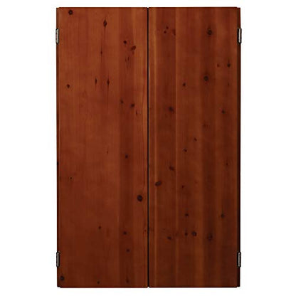 Viper Metropolitan Solid Wood Cabinet & Electronic Dartboard Play-Ready Bundle - color: Cinnamon Finish, style: Cabinet Only (No Dartboard)