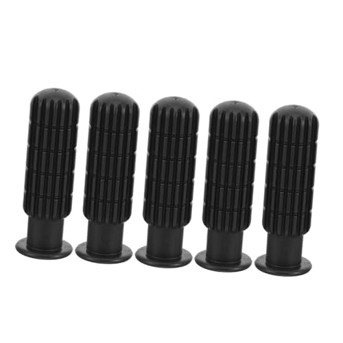 Toyvian 5Pcs Skid Foosball Replacement Handles Ergonomic Foosball Grip Parts for Table Football Machines Sturdy Convenient Grips for Enhanced Gameplay and Group Fun