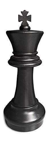MegaChess Individual Chess Piece - King - 16 Inches Tall - Black - color: 1. Black