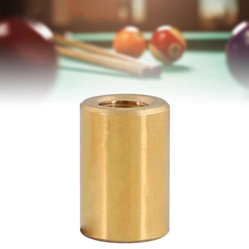 Pool Snooker Cue Ferrule Brass Ferrules Suit Screw Threaded Brass Cue Ferrules - size: 12mm