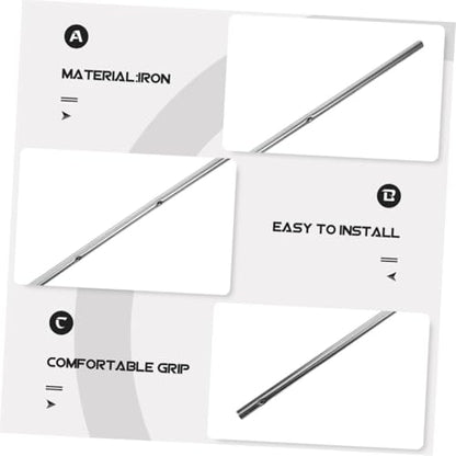 2pcs Table Soccer Game Rods Easy to Operate Foosball Replacement Handles for Teen Adult