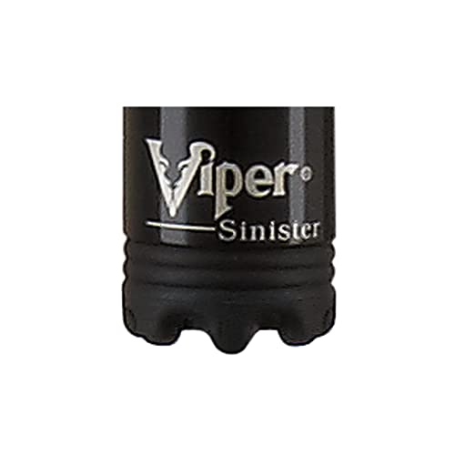 Viper by GLD Products Sinister 58" Pool Cue - color: Black with Cream, size: 19 Ounce