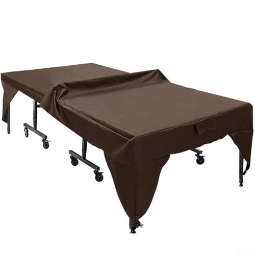 Table Tennis Table Cover - Heavy Duty Waterproof & UV Resistant (280 x 153 x 73 cm) | Weather Protection for Indoor/Outdoor Ping Pong Tables | Fabric