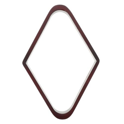 Wooden Triangle Pool Table Rack for Billiard Balls with Elegant Wood Design, Versatile Nineball Setup, and Effortless Ball Placement, for Home Entertainment and Leisure Venues