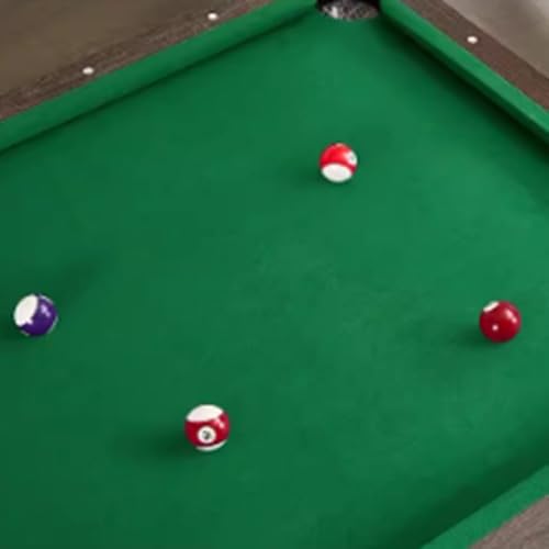 Pool Table, Sturdy & Safe Billiard Table with Adjustable Height for Kids & Adults - color: H
