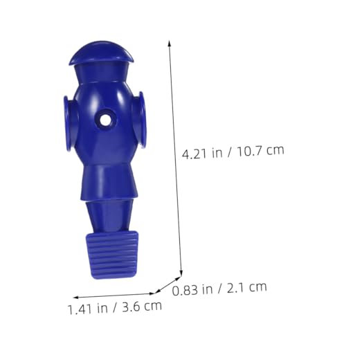 4Pcs Foosball Table Soccer Player Dolls Replacement Parts Lightweight Standard Football Athletes Statues for Table Football Game Rods with Material