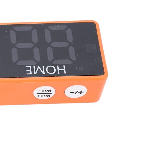 Compact Tabletop Digital Score Keeper 6 Digits Battery Powered for Table Tennis and Shuffleboard Games