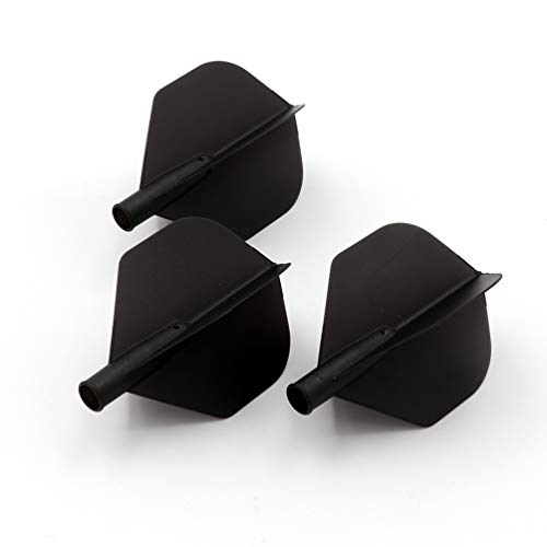 CUESOUL TERO AK4 Dart Flight Standard Shape/Shield Shape/Diamond Shape - color: Standard Shape-All Black