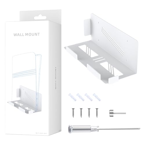 Wall Mount Storage Bracket Organizers for Game Console & Display Space Saving Designs Easy Installation Multifunctional