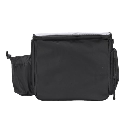 POCREATION Disc Bag, 420D Polyester, Spacious Interior with Adjustable Shoulder Strap for Disc Golf Players