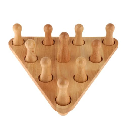 10x Shuffleboard Bowling Pins Set for Shuffleboard Table for Tabletop Family