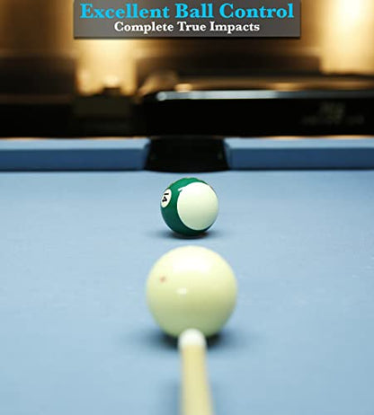 JAPER BEES Billiard Ball/Pool Ball Set Complete 16balls 2-1/4" Regulation Size&Weight Resin Ball - style: Deluxe Standard