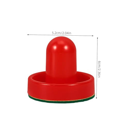 Happyyami 1 Set Ice Hockey Paddles and Pucks Set Pushers Balls for Table Hockey Games Indoor Activities and Carnival Fun