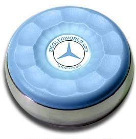 Zieglerworld Premium Table Shuffleboard Puck Weights Large Size 2 5/16 Available in 21 Colors + Booklet - 4 Pack - color: Light Blue