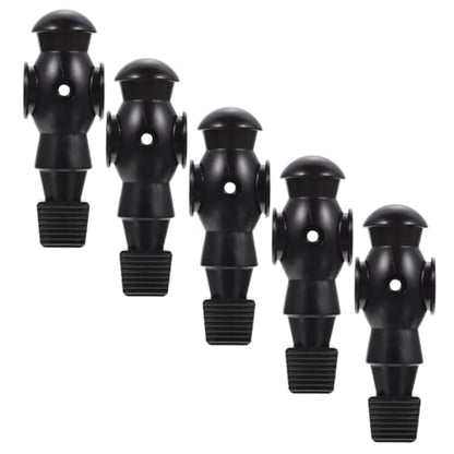 Zerodeko 5Pcs Tournament Style Foosball Player Replacement for Table Football Machines Construction Soccer Machine Accessories Compatible with Standard Foosball Rods
