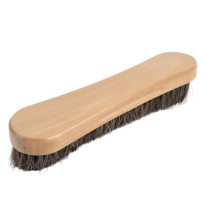 Pool Table Brush Billiard Table Cleaner Brush 12in Horse Hair with Ergonomic Handle for Thorough Cleaning Corners Seams